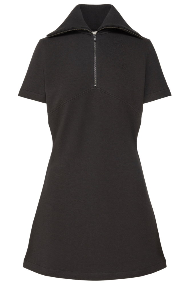 Calvin Klein zwarte dames jurk | Vooraanzicht