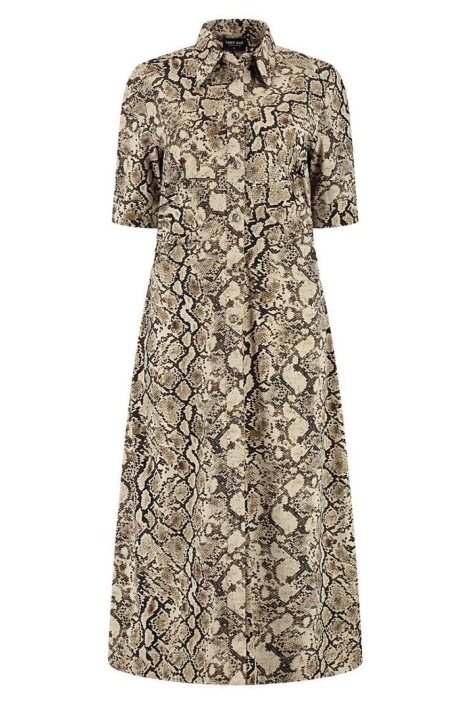 Lady Day multi color dames jurk | Vooraanzicht