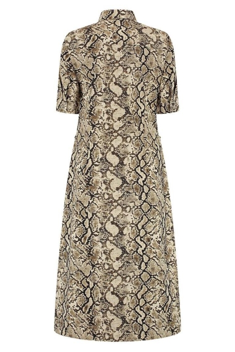 Lady Day multi color dames jurk | Achteraanzicht