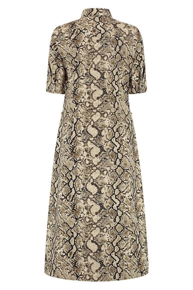 Lady Day multi color dames jurk | Achteraanzicht