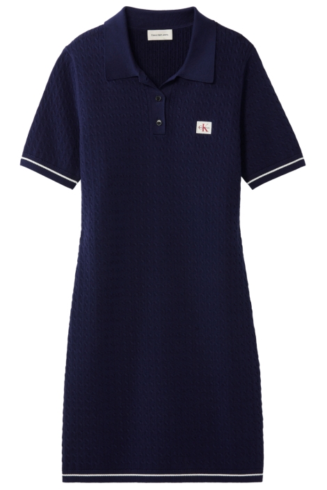 Calvin Klein blauwe dames jurk | Vooraanzicht