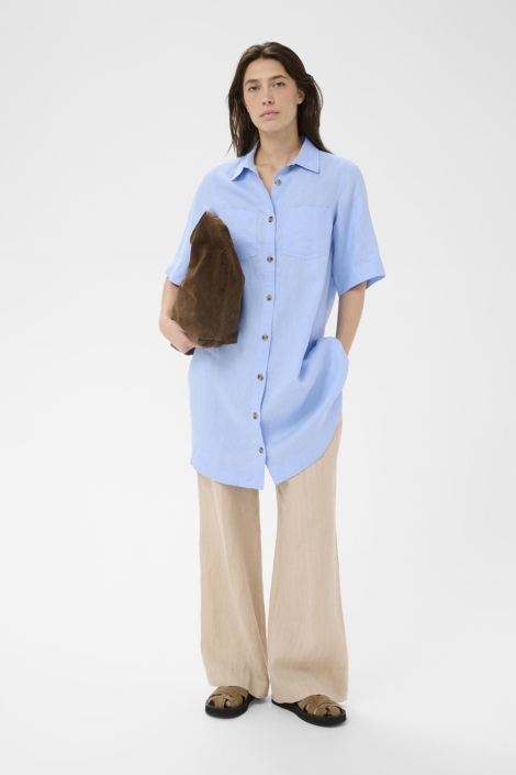 Part Two blauwe dames jurk | Model