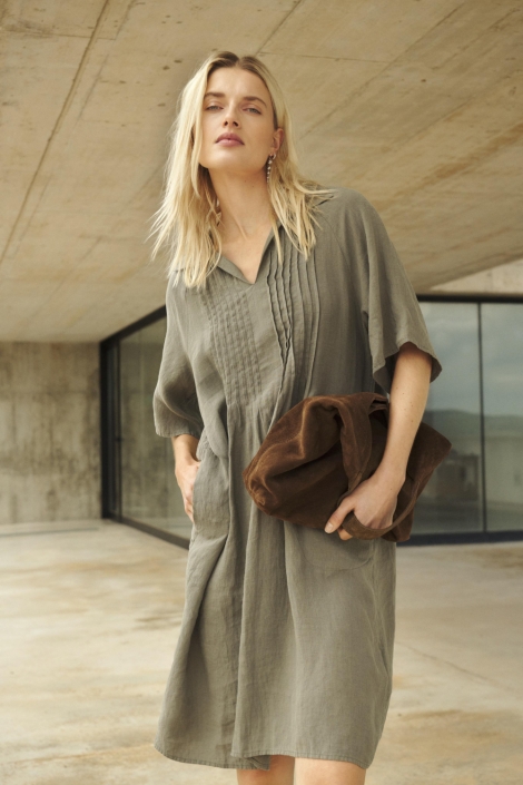 Part Two groene dames jurk | Sfeerbeeld, In situatie