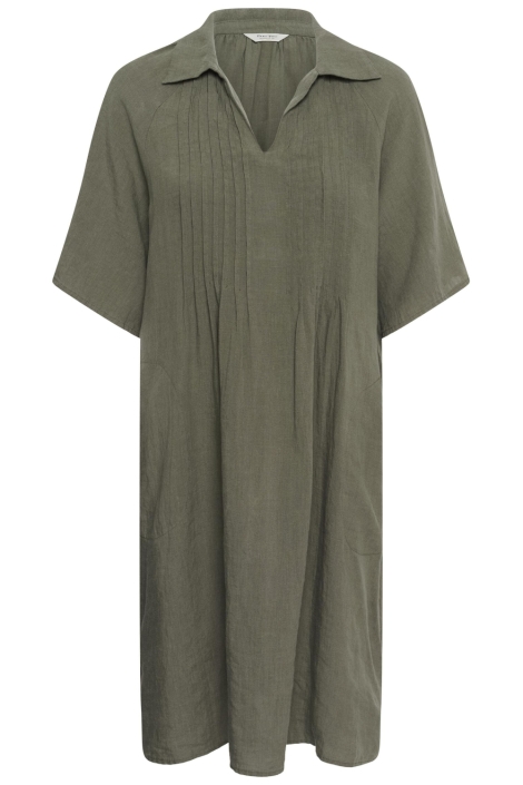 Part Two groene dames jurk | Vooraanzicht