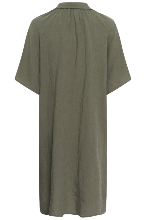 Part Two groene dames jurk | Achteraanzicht