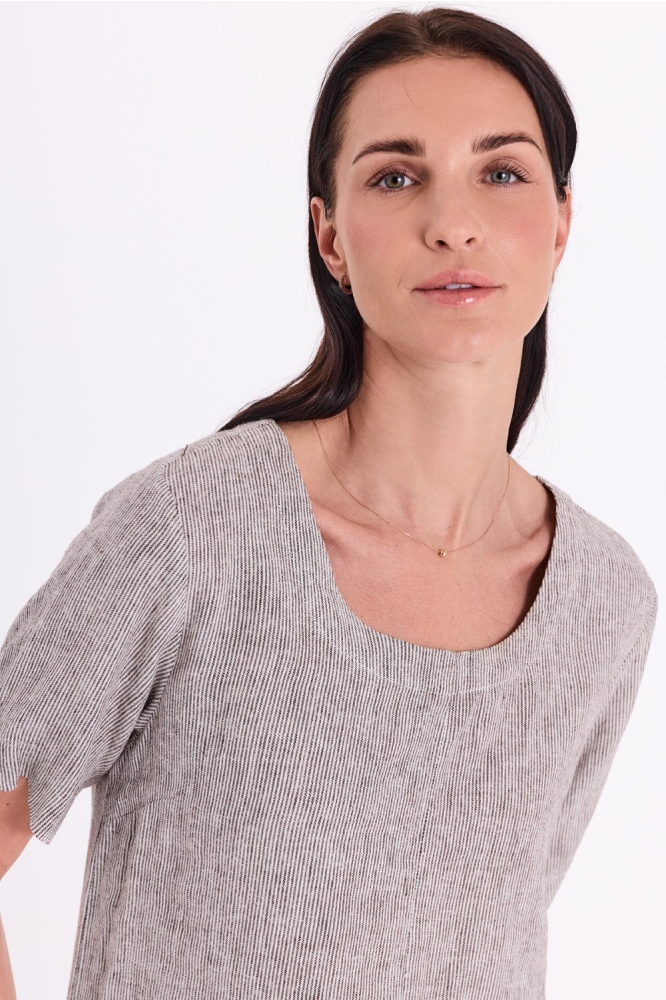 Freequent bruine dames jurk | Unique Selling Point