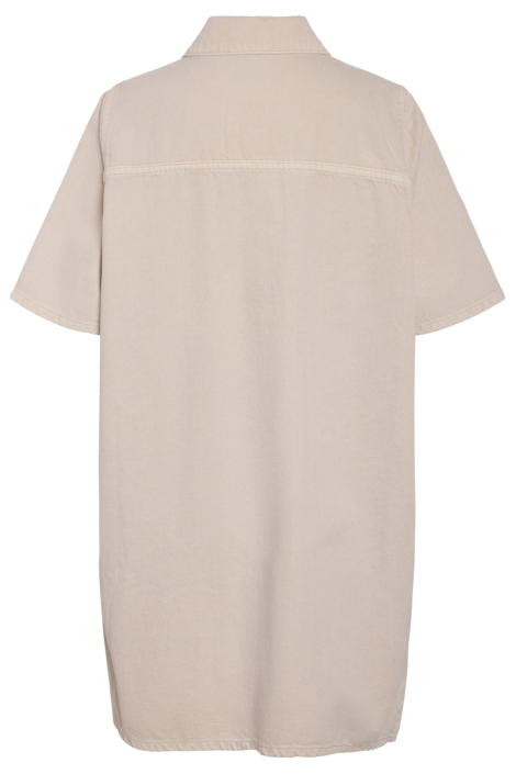 Noisy may beige dames jurk | Achteraanzicht