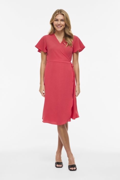 Vila rode dames jurk | Model