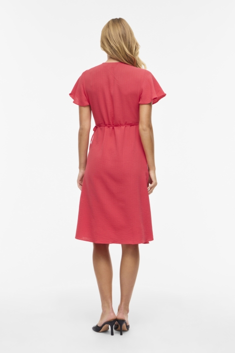 Vila rode dames jurk | Model