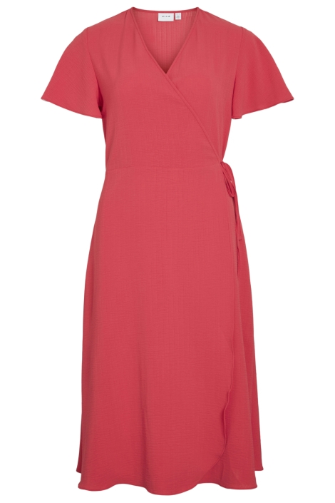 Vila rode dames jurk | Vooraanzicht
