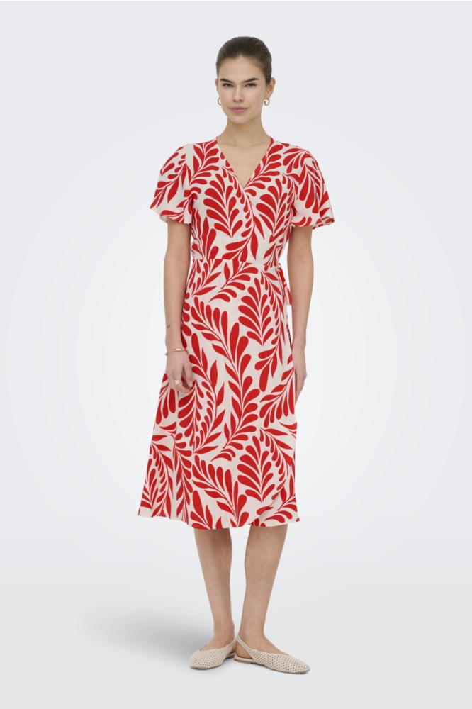 Only rode dames jurk | Model