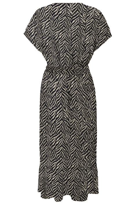 Only zwarte dames jurk | Achteraanzicht