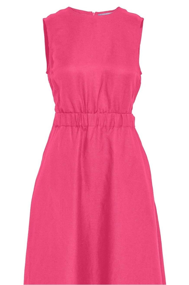 Minus roze dames jurk | Close up