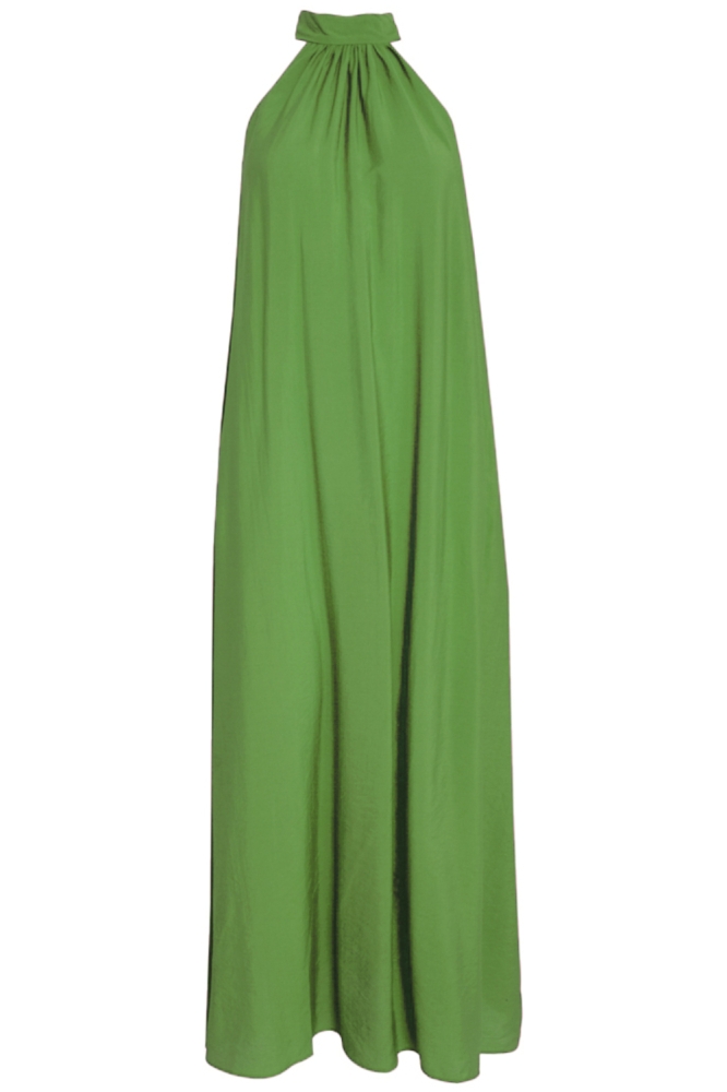 Peppercorn groene dames jurk | Vooraanzicht