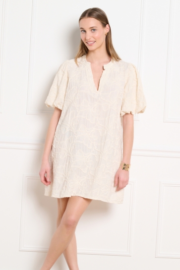 LolaLiza Jurk R CHAINY 08104483 1013 VANILLA WHITE