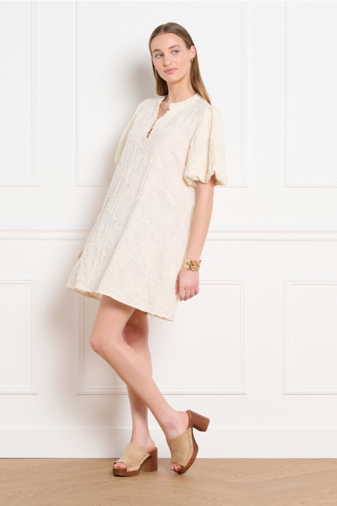 LolaLiza beige dames jurk | 