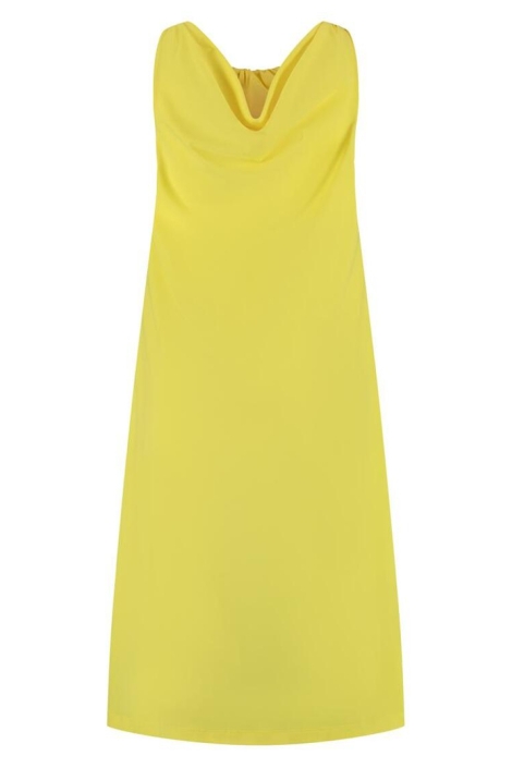 Lady Day gele dames jurk | Vooraanzicht