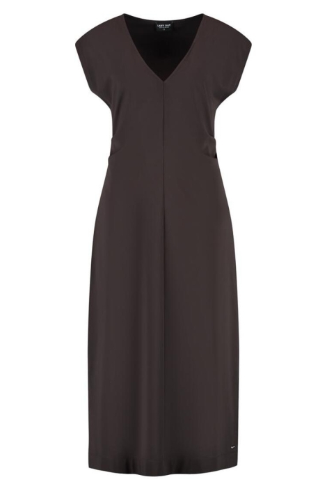 Lady Day bruine dames jurk | Vooraanzicht