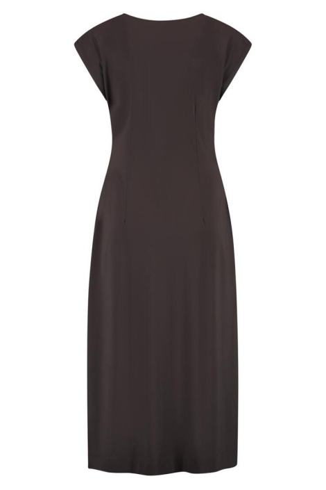 Lady Day bruine dames jurk | Achteraanzicht