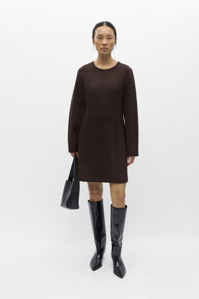 Object bruine dames jurk | Model