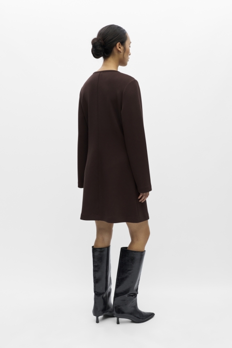 Object bruine dames jurk | Model