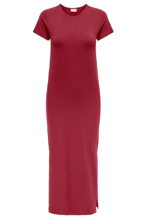 Jacqueline de Yong bordeaux dames jurk | Vooraanzicht