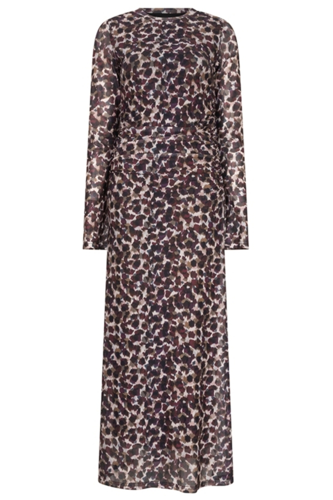 Lofty Manner bruine dames jurk | Vooraanzicht