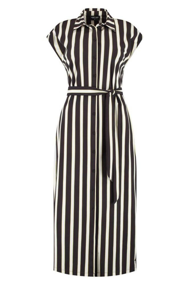 Lady Day bruine dames jurk | Vooraanzicht