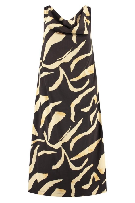 Lady Day bruine dames jurk | Vooraanzicht