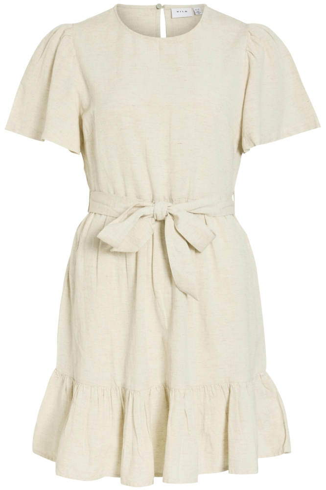Vila zand dames jurk | Vooraanzicht