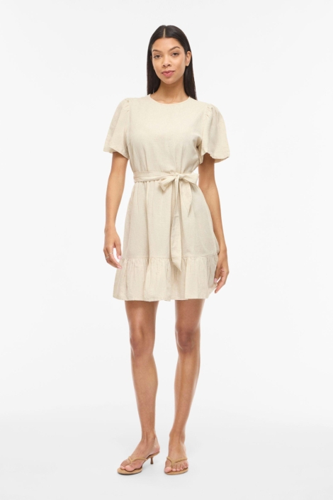 Vila zand dames jurk | Model