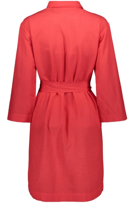 Vila rode dames jurk | Achteraanzicht