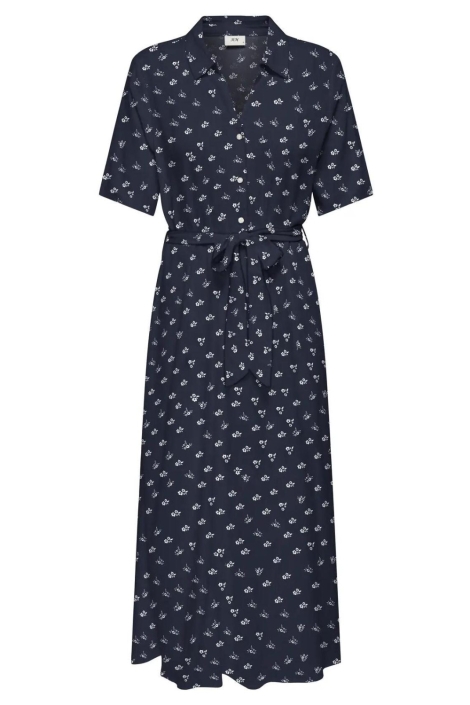 Jacqueline de Yong blauwe dames jurk | Vooraanzicht