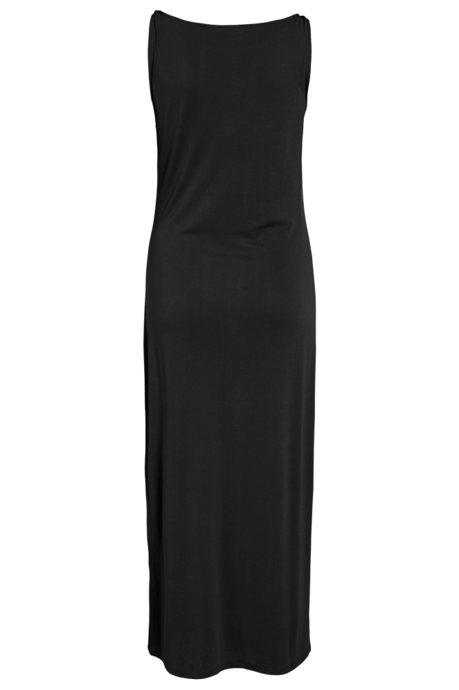 Vila zwarte dames jurk | Achteraanzicht