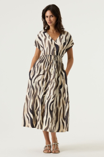 Garcia Jurk JURK MET PRINT Q260080 2082 Turtledove