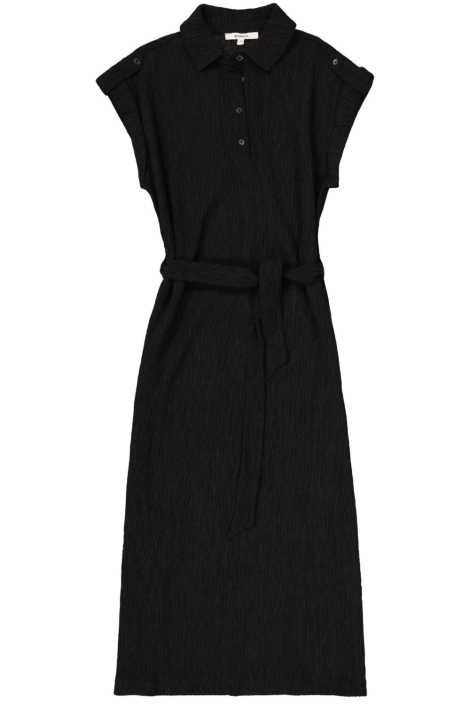 Garcia zwarte dames jurk | Vooraanzicht