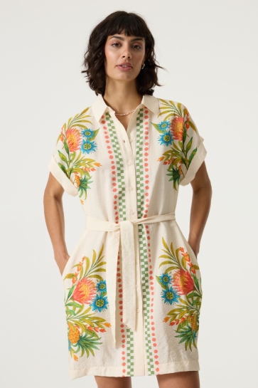 Garcia Jurk JURK MET PRINT Q260082 2082 Turtledove