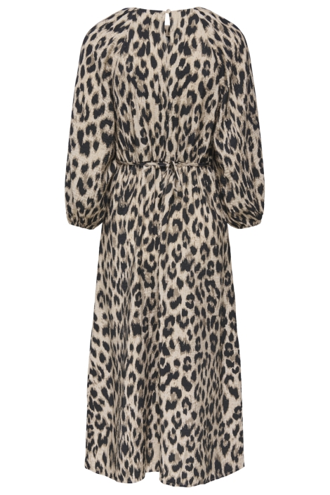 Only beige dames jurk | Achteraanzicht