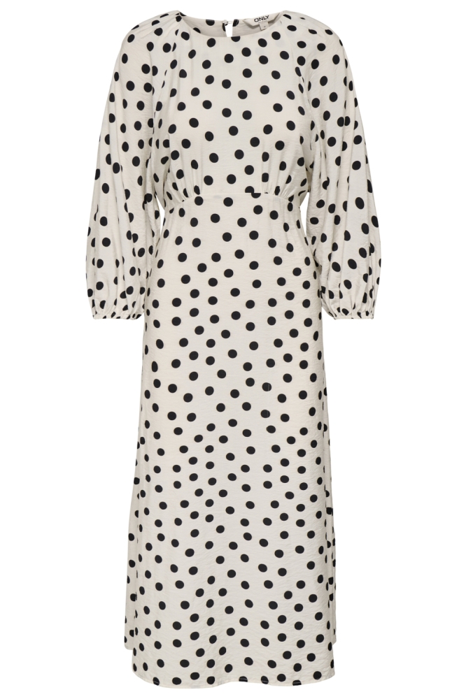 Only witte dames jurk | Vooraanzicht