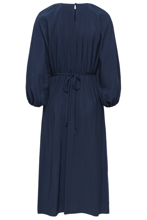 Only blauwe dames jurk | Achteraanzicht