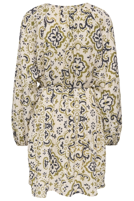 Only beige dames jurk | Achteraanzicht