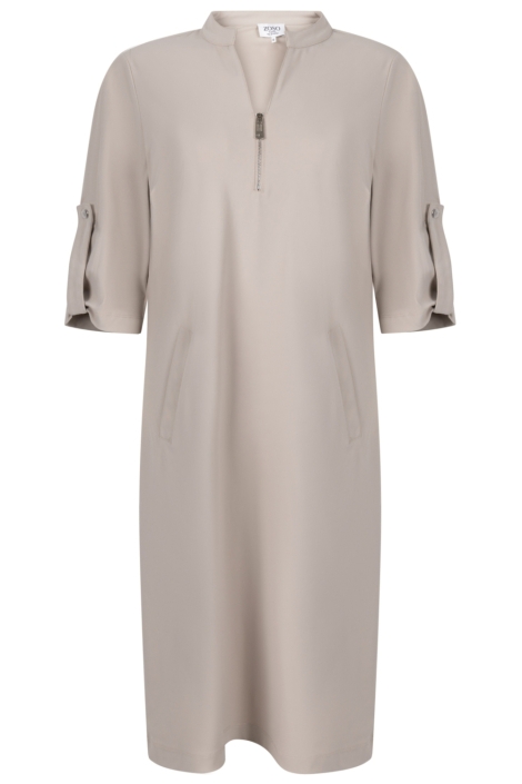 Zoso zand dames jurk | Vooraanzicht