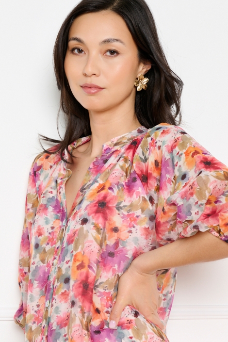 LolaLiza multi color dames jurk | Close up