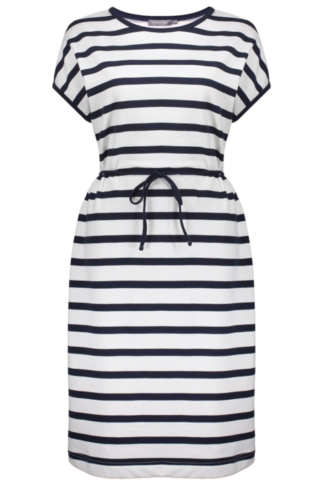 Geisha ecru dames jurk | Vooraanzicht