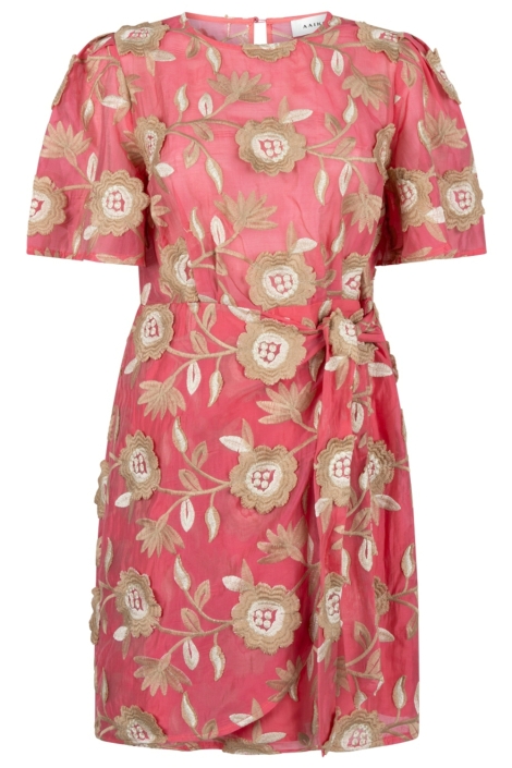 Aaiko roze dames jurk | Vooraanzicht