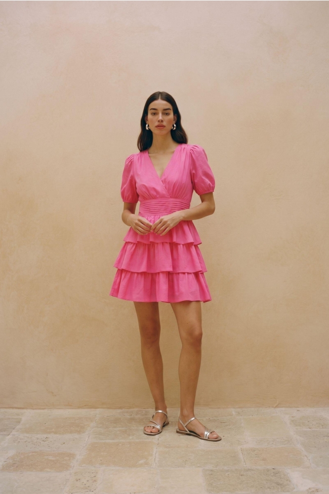 Vero Moda roze dames jurk | Model