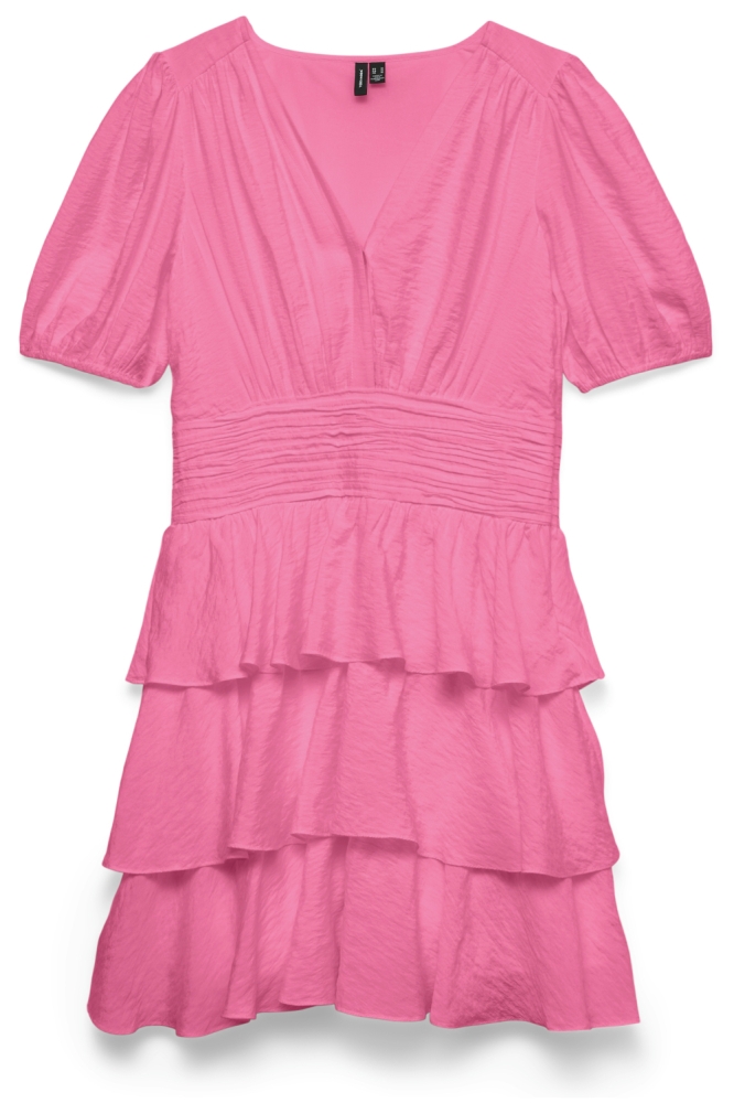 Vero Moda roze dames jurk | Vooraanzicht