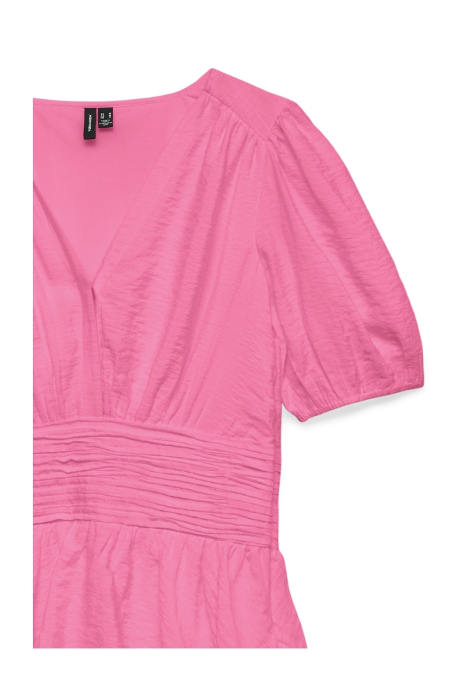 Vero Moda roze dames jurk | Close up