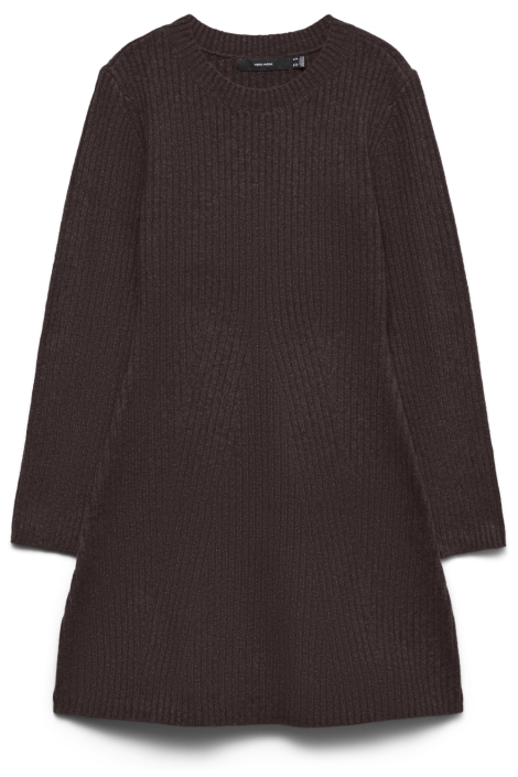 Vero Moda bruine dames jurk | Vooraanzicht