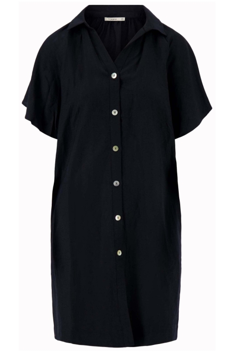 Zusss zwarte dames jurk | Vooraanzicht